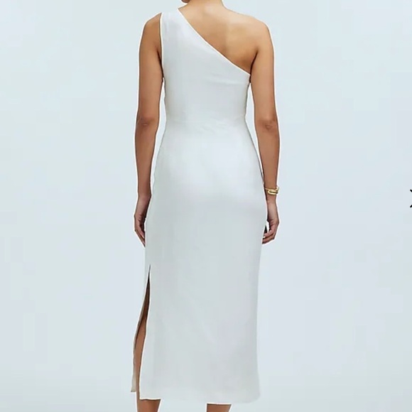 Madewell lighthouse One-Shoulder Midi Dress - Picture 5 of 6